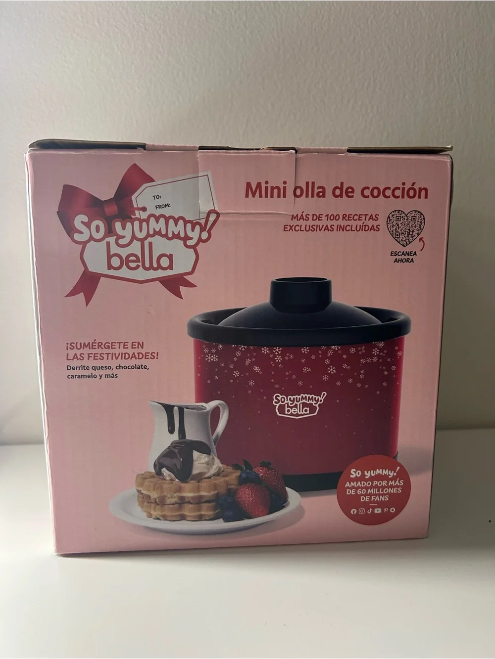 Target So Yummy! Bella Mini Dipper Fondue Pot in Red with Black Lid